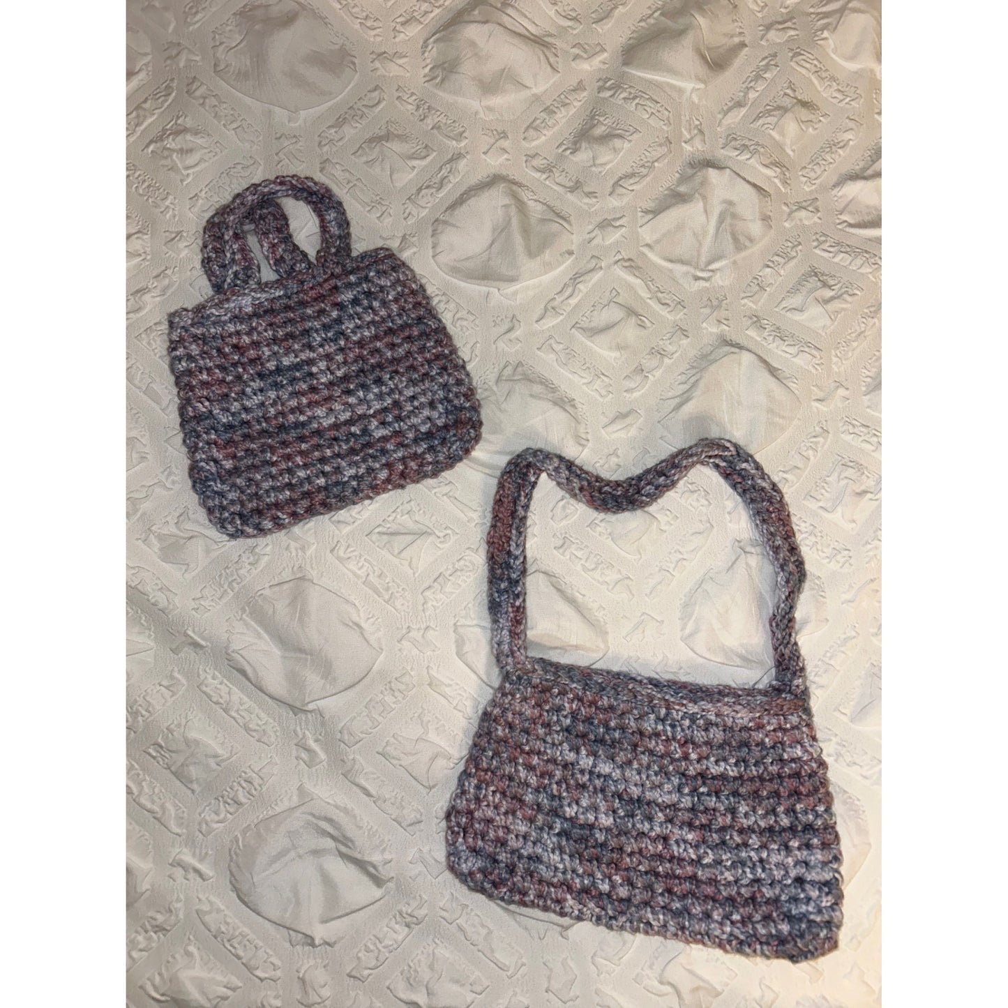 Purple/Blue E-reader Purse