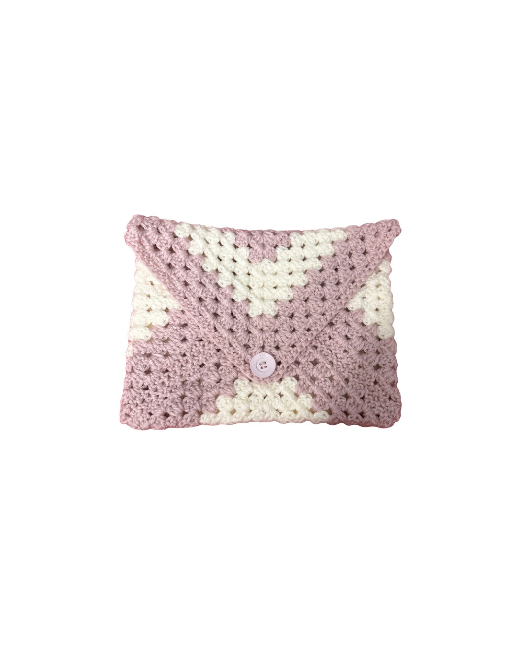 Crochet Book Sleeve — Pink Vanilla